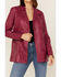Mauritus Leather Women's Flora RF Leather Blazer, Magenta, hi-res