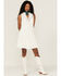 Image #2 - Beyond The Radar Women's Hepburn Lace Sleeveless Dress, Ivory, hi-res