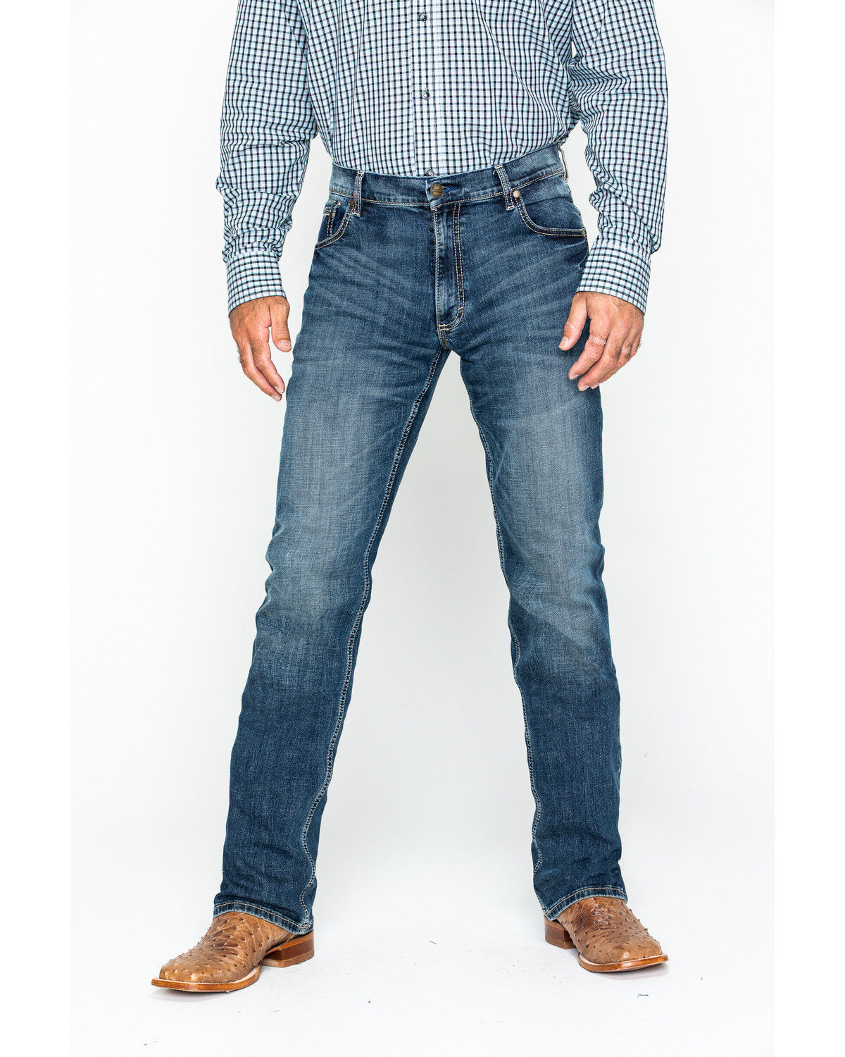 slim fit bootcut jeans