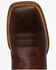 Image #6 - RANK 45 Men's Barley Western Performance Boots - Square Toe, , hi-res