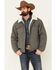 Image #1 - Cinch Men's Grey CC Wool Snap-Front Trucker Jacket , , hi-res