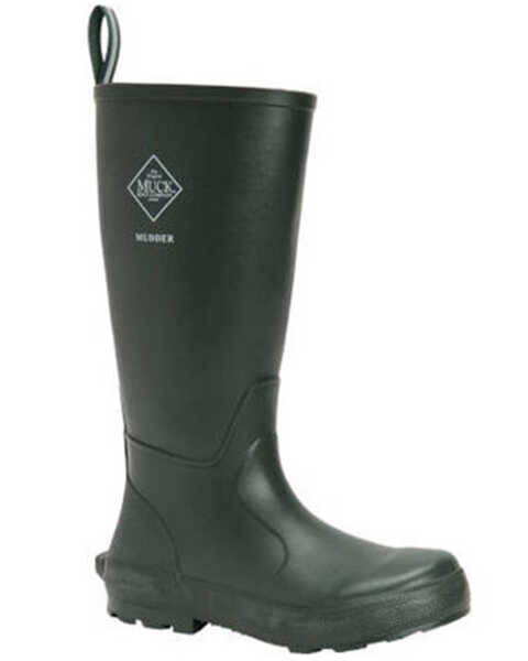 Image #1 - Muck Boots Men's Mudder Tall Waterproof Work Boots - Round Toe, Moss Green, hi-res