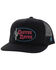 Image #1 - Hooey Men's Cactus Ropes Trucker Cap, Black, hi-res
