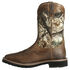 Image #3 - Justin Men's Stampede Trekker Camo Waterproof Boots - Soft Toe, Camouflage, hi-res