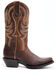 Shyanne Women's Morgan Xero Gravity Western Boots - Round Toe, Brown, hi-res