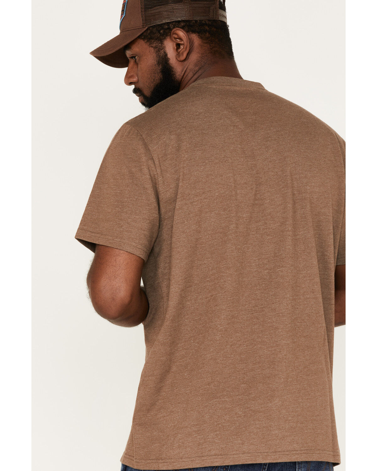 Image #4 - Flag & Anthem Old Raven Whiskey Graphic T-Shirt, Brown, hi-res