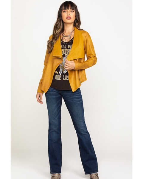 Image #6 - Shyanne Women's Faux Suede Embroidered Jacket, , hi-res
