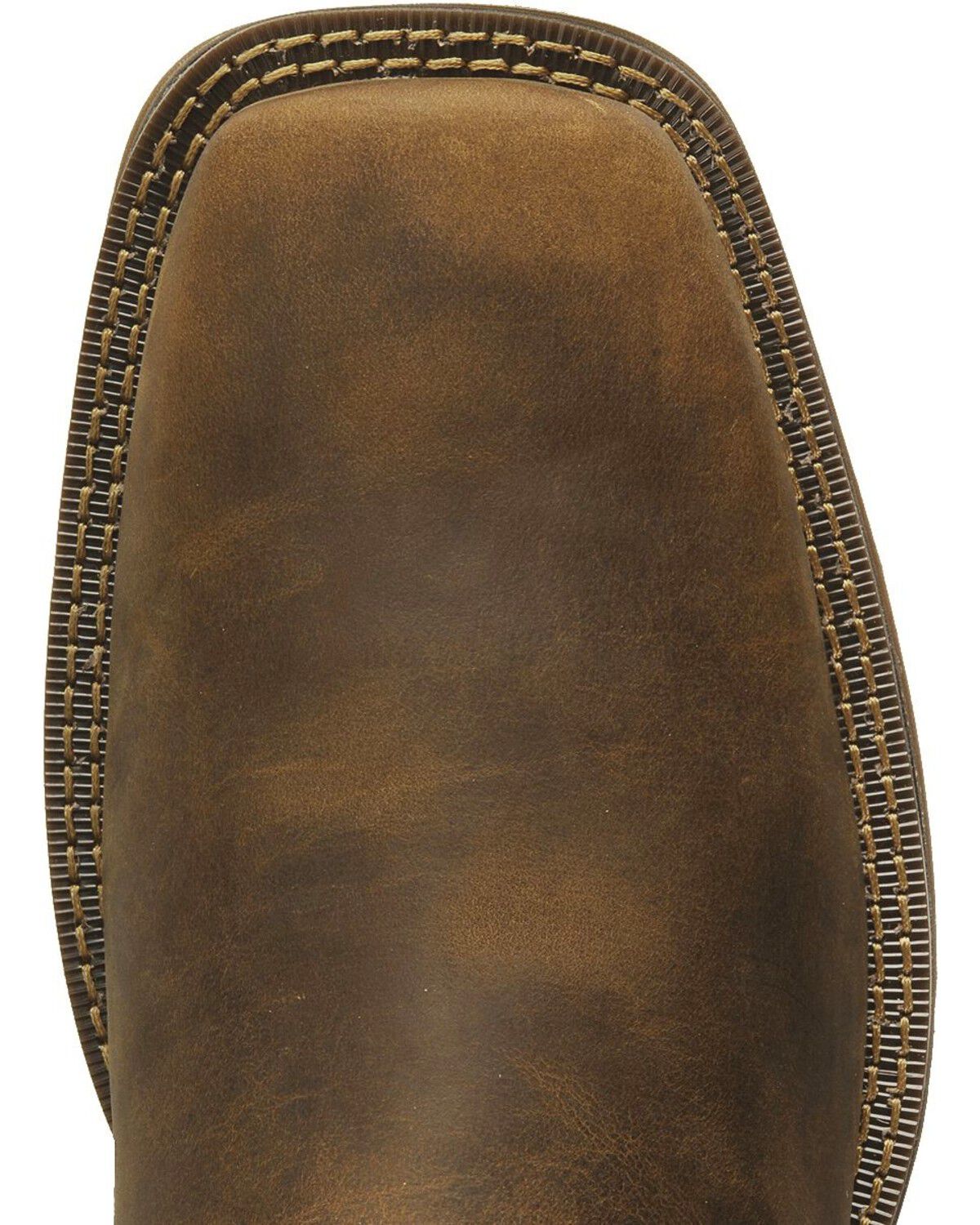 Image #6 - Durango Rebel Men's Pull On Western Boots - Square Toe, Brown, hi-res