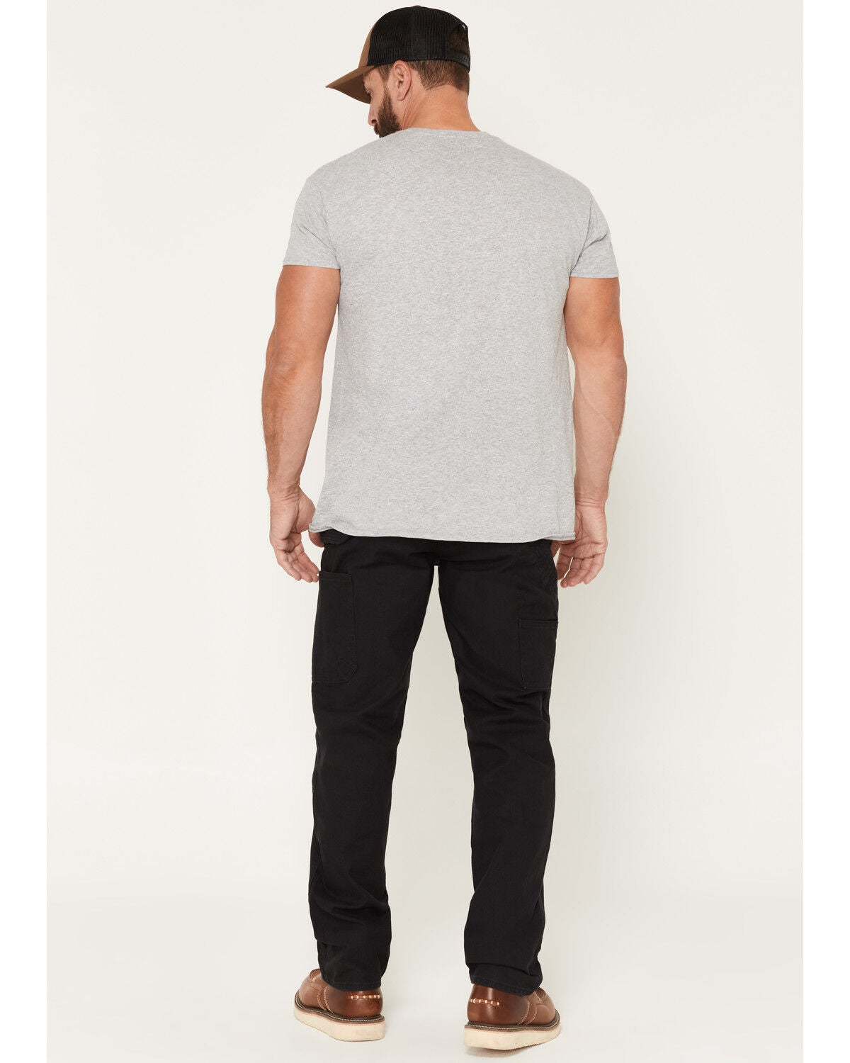 Image #3 - Strauss Men's E.S. Iconic Work Pants, Black, hi-res