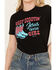 Image #3 - Kerusso Women's Boot Scootin Short Sleeve Graphic Tee, Black, hi-res