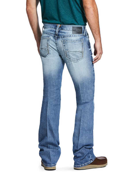Image #1 - Ariat Men's M7 Rocker Shasta Light Stretch Slim Straight Jeans , Blue, hi-res