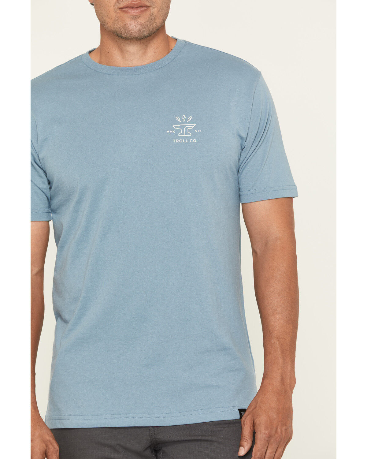 Image #4 - Troll Co Men's Twisting Wrenches Short Sleeve Graphic Work T-Shirt, Slate, hi-res
