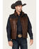 Image #1 - Cody James Men's Stillwater Ridge Puffer Vest, Brown, hi-res