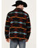 Image #4 - Rock & Roll Denim Men's Southwestern Print Shirt Jacket, Black, hi-res