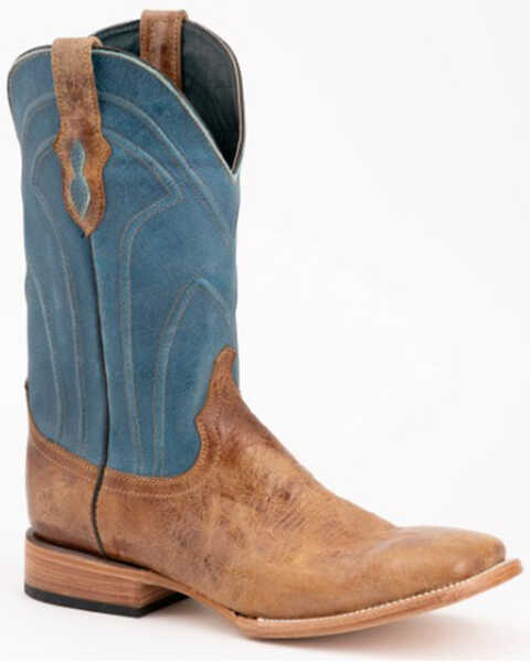 Image #1 - Ferrini Men's Maddox Western Boots - Square Toe, Brown, hi-res