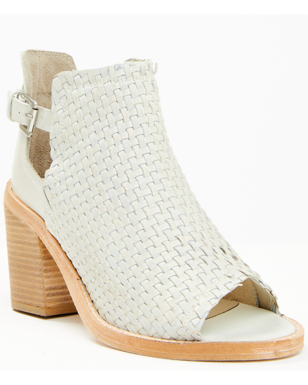Diba True Women's Zest Fully Block Heel Sandals, Ivory, hi-res