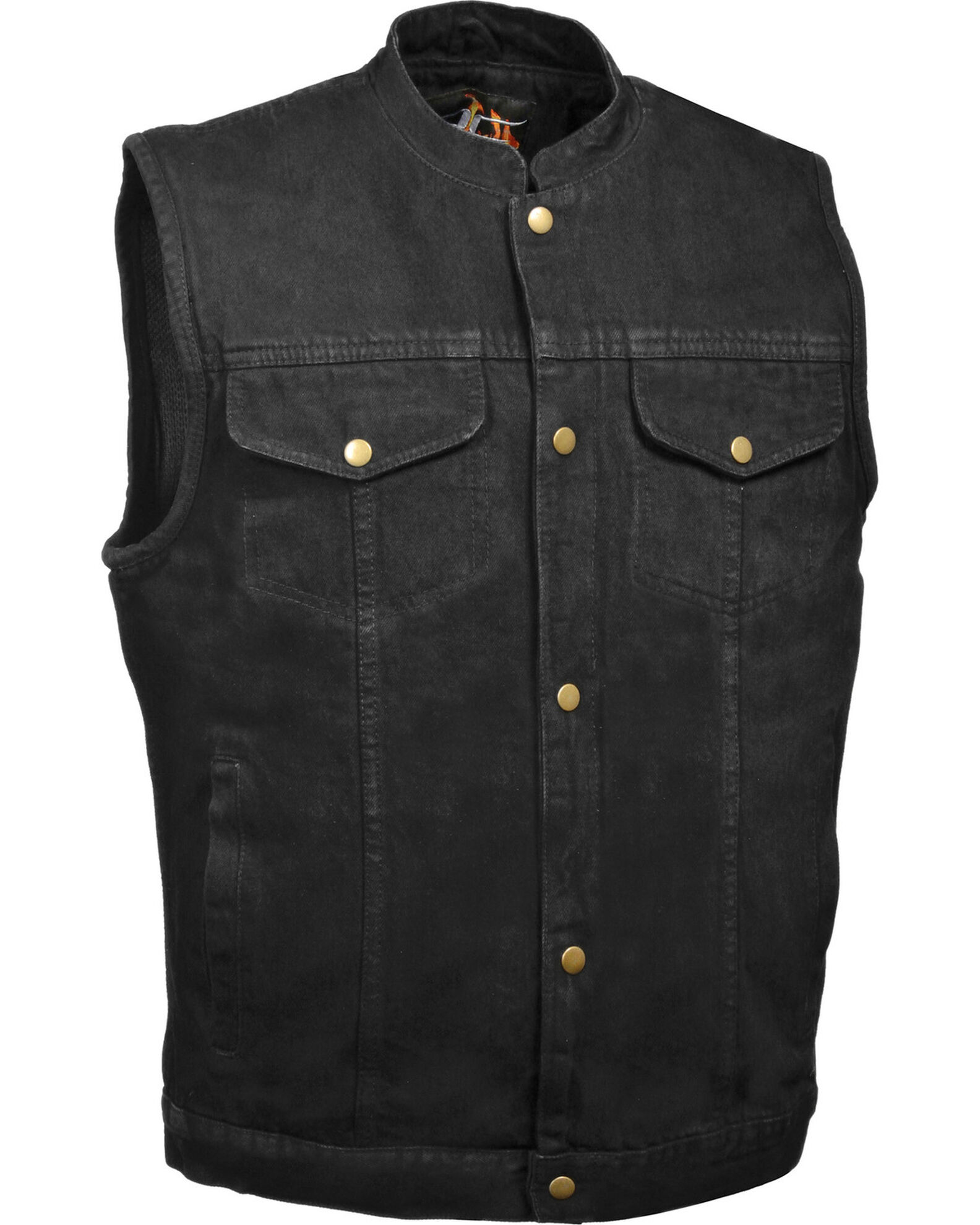 Milwaukee denim vest top