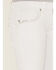 Image #2 - Shyanne Girls' Rhinestone Bootcut Stretch Denim Jeans, White, hi-res
