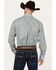 Image #4 - Roper Men's Amarillo Medallion Print Long Sleeve Snap Western Shirt, Grey, hi-res