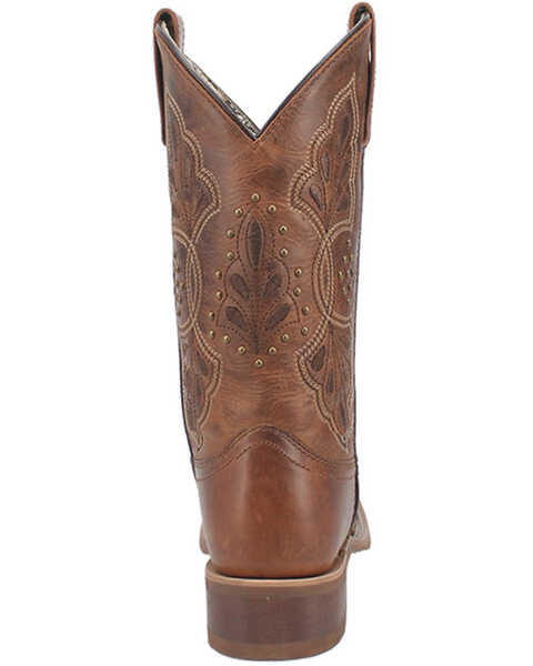 Image #5 - Laredo Women's Dionne Western Boots - Broad Square Toe, Camel, hi-res
