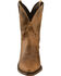 Image #4 - Abilene Women's Distressed 7" Western Boots - Snip Toe, Brown, hi-res