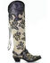 Image #2 - Corral Women's Rose Embroidery Western Boots - Snip Toe, White, hi-res
