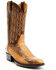 Image #1 - Cody James Men's Exotic Water Snake Western Boots - Round Toe, Brown, hi-res