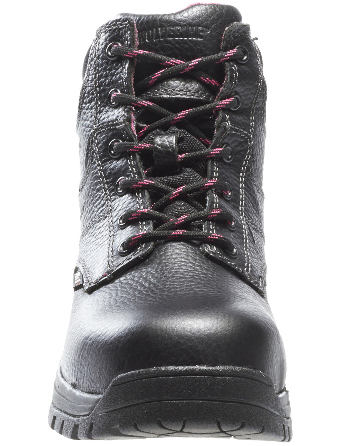 womens black waterproof work boots