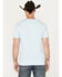 Image #4 - Cinch Men's Lead This Life Short Sleeve Graphic T-Shirt, Light Blue, hi-res