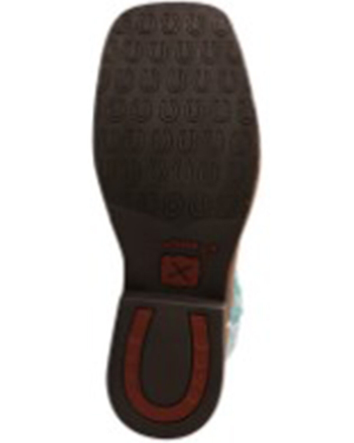 Image #4 - Twisted X Boys' Top Hand Western Boots - Broad Square Toe, Brown, hi-res