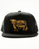 Image #1 - Lazy J Ranch Wear Boys' Gold Rush Ball Cap, Black, hi-res