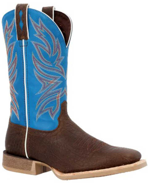 Image #1 - Durango Men's Rebel Pro™ Western Boots - Broad Square Toe, Blue, hi-res