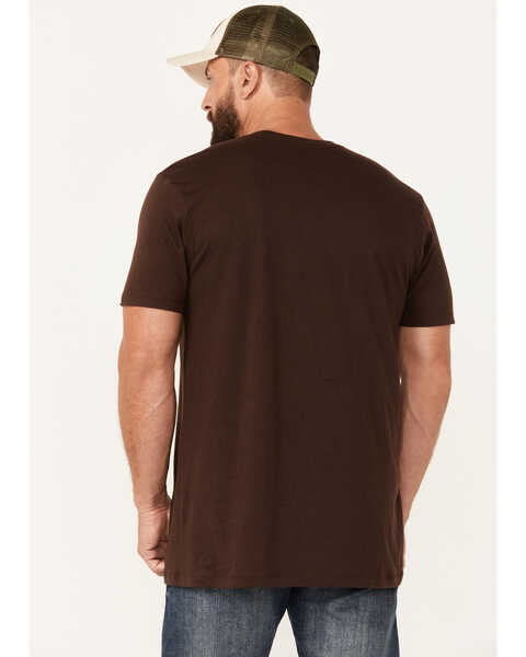 Image #4 - Moonshine Spirit Men's Outlaw Racing Short Sleeve Graphic T-Shirt, Brown, hi-res