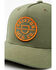 Image #2 - Brixton Men's Crest Circle Logo Patch Ball Cap, Olive, hi-res