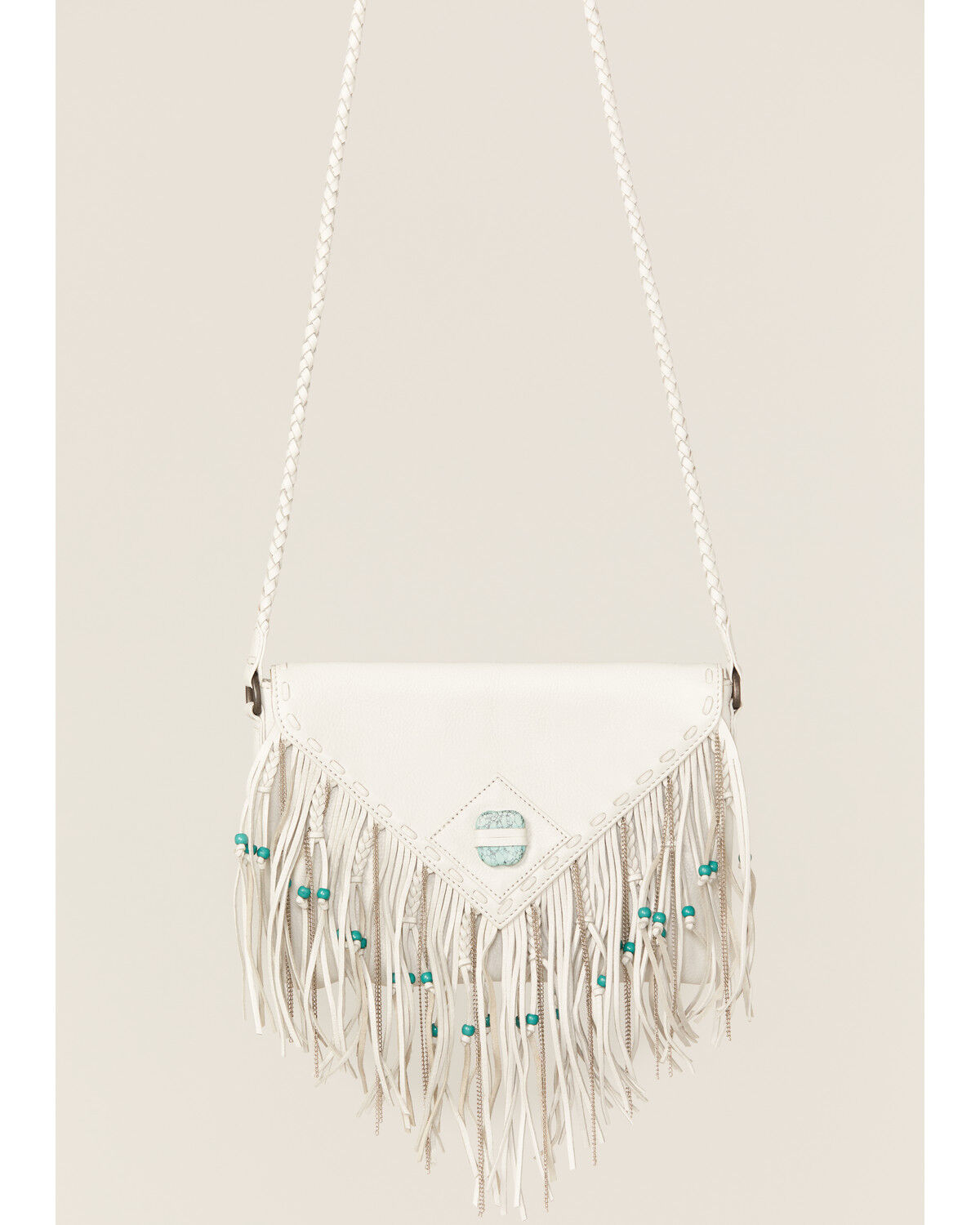 Image #2 - Idyllwind Women's White Hollis Crossbody Bag, White, hi-res