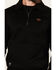 Kimes Ranch Men's Boxer Quarter Zip Pullover , Black, hi-res
