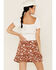 Image #4 - Patrons of Peace Women's Hyland Knit Crop Top, White, hi-res