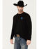Image #4 - RANK 45® Men's Patriot Long Sleeve Graphic T-Shirt , Black, hi-res