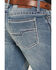 Image #4 - Cody James Men's Kansas Light Wash Wyatt Slim Bootcut Stretch Denim Jeans, Light Wash, hi-res
