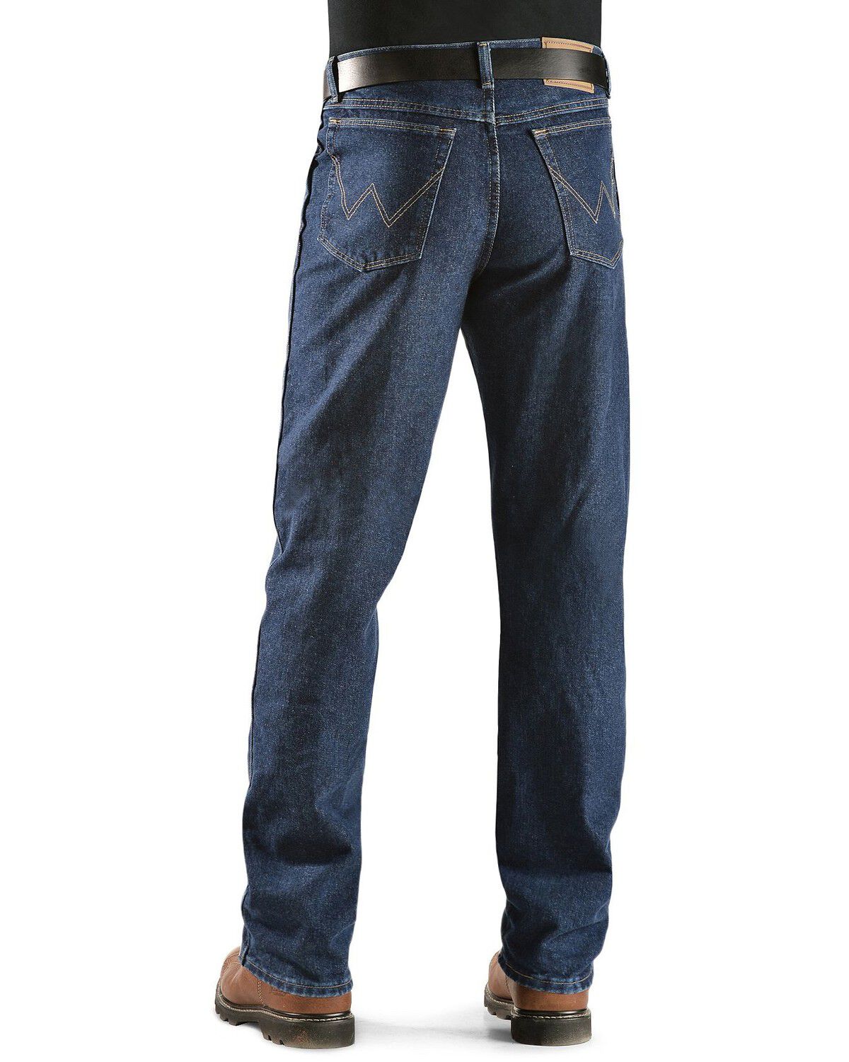 Image #1 - Wrangler Men's Rugged Wear Relaxed Fit Jeans, Ant Navy, hi-res