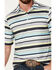 Image #3 - Cinch Men's ARENAFLEX Striped Print Short Sleeve Polo, Multi, hi-res
