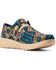 Image #1 - Ariat Men's Southwestern Print Stretch Casual Hilo - Moc Toe, Blue, hi-res