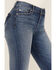7 For All Mankind Women's Light Wash Mid Rise Dojo Wide Jeans, Blue, hi-res