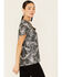 Image #3 - Tasha Polizzi Women's Sequins Starla Short Sleeve Top, Black, hi-res