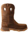 Image #2 - Twisted X Men's CellStretch Met Guard Western Work Boots - Nano Composte Toe, Brown, hi-res