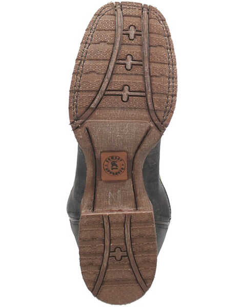 Image #7 - Laredo Men's Isaac Western Boot - Broad Square Toe, Black, hi-res