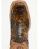 Image #6 - Tanner Mark Men's Hand Tooled Western Boots - Broad Square Toe, Brown, hi-res