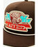 Image #2 - Lazy J Ranch Wear Men's El Rancho Ball Cap, Brown, hi-res