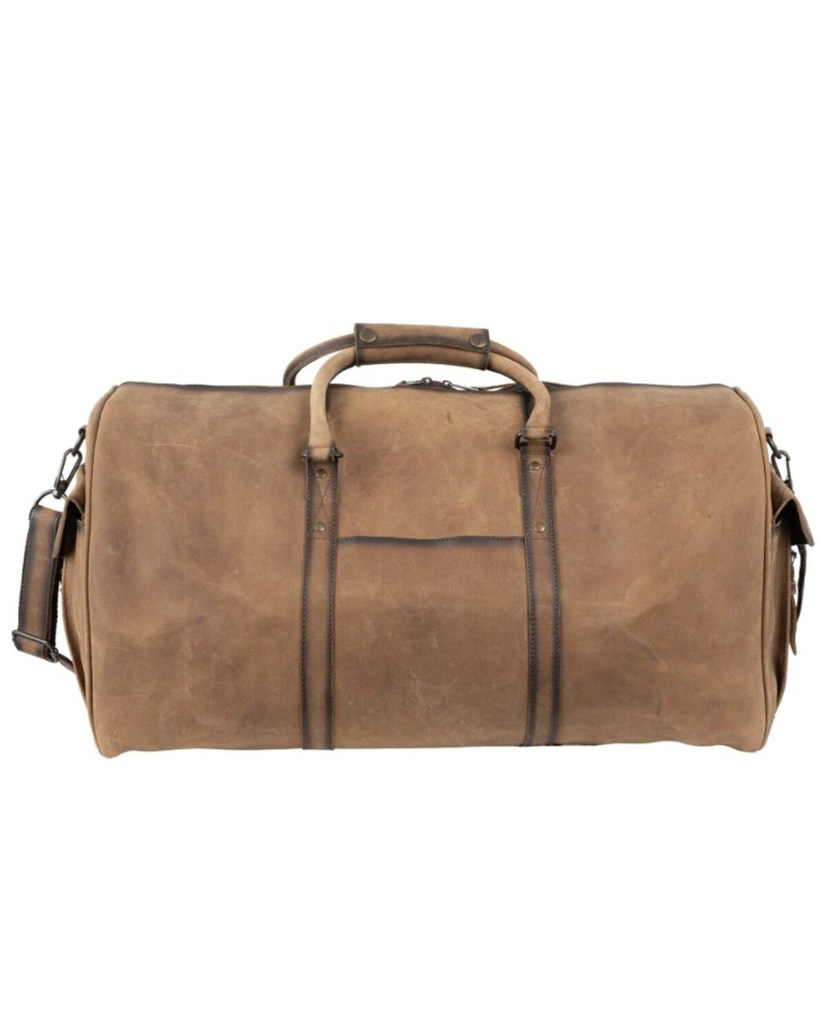 Image #2 - STS Ranchwear By Carroll Foreman Duffle Bag, Brown, hi-res