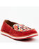 Image #1 - Myra Bag Women's Cherry Geo Print Slip-On Shoe - Moc Toe, Red, hi-res
